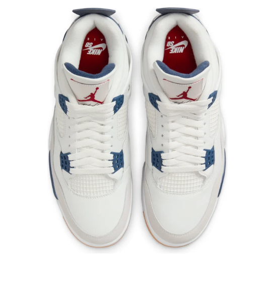 Air Jordan 4 Retro SB 'White Navy' DR5415-100