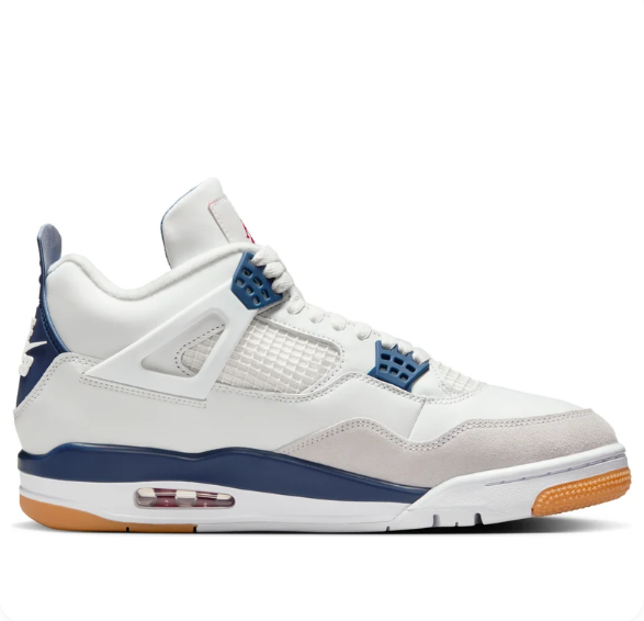 Air Jordan 4 Retro SB 'White Navy' DR5415-100