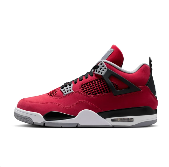 Air Jordan 4 Retro 'Fire Red' White Black