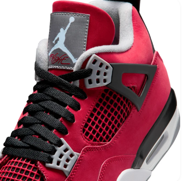 Air Jordan 4 Retro 'Fire Red' White Black