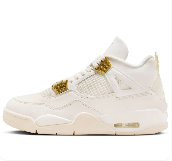(WMNS) Air Jordan 4 Retro 'Metallic Gold'