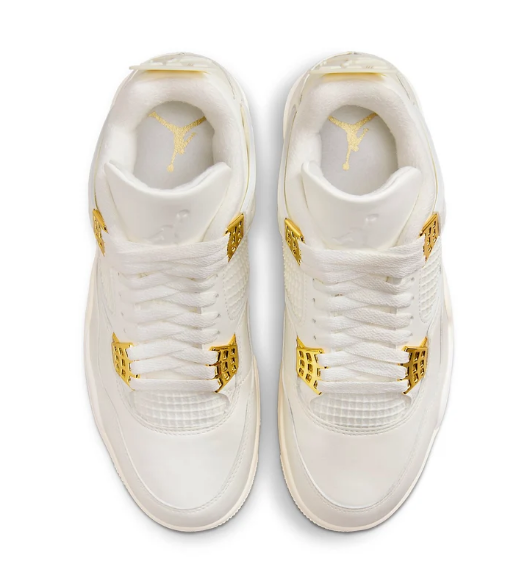 (WMNS) Air Jordan 4 Retro 'Metallic Gold'