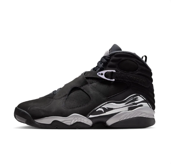 Air Jordan 8 Retro 'Black White Light Graphite'
