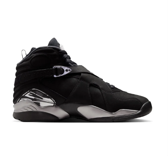 Air Jordan 8 Retro 'Black White Light Graphite'