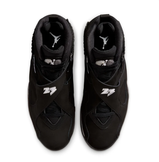 Air Jordan 8 Retro 'Black White Light Graphite'