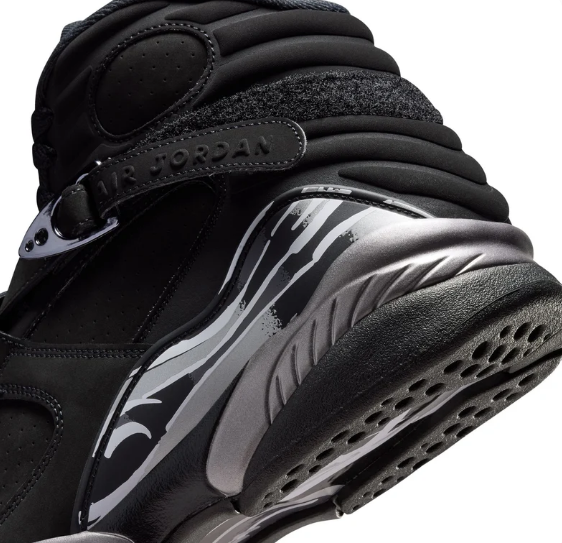 Air Jordan 8 Retro 'Black White Light Graphite'