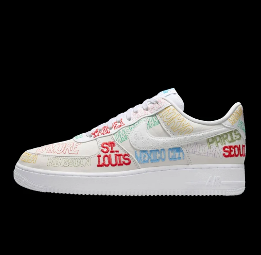 Nike Air Force 1 '07 LV8 'White Multi-Color'