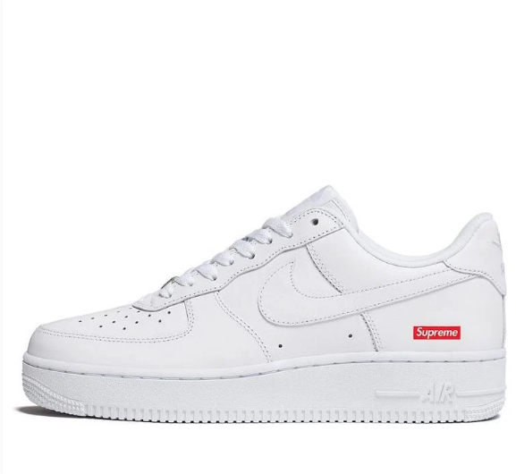 Nike x Supreme Air Force 1 Low 'Box Logo White' CU9225-100