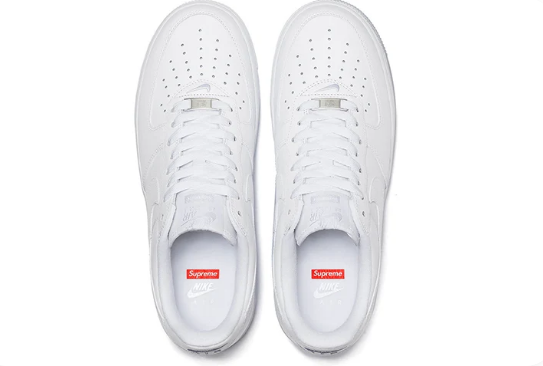 Nike x Supreme Air Force 1 Low 'Box Logo White' CU9225-100