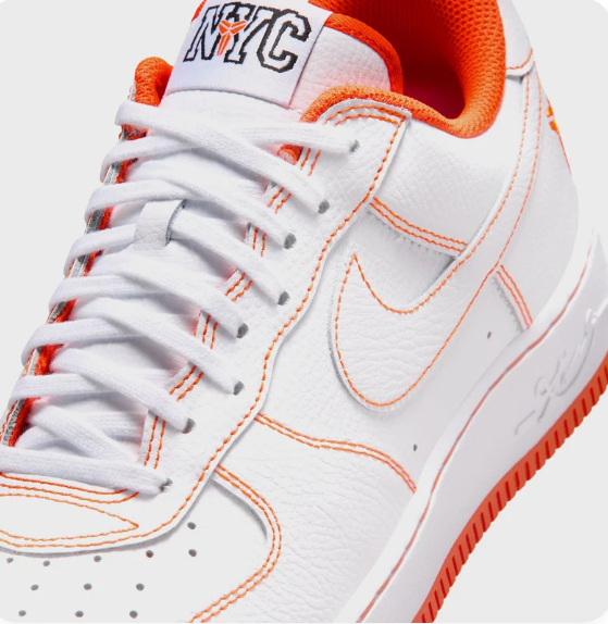 Nike Air Force 1 Low Protro - White  Safety Orange$145