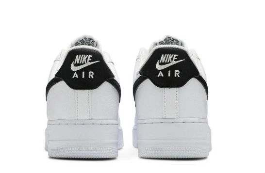 Nike Air Force 1 Low '07 'White Black Pebbled Leather'