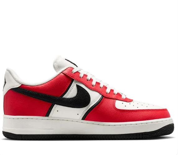 Nike Air Force 1 '07 LV8 'University Red Black'