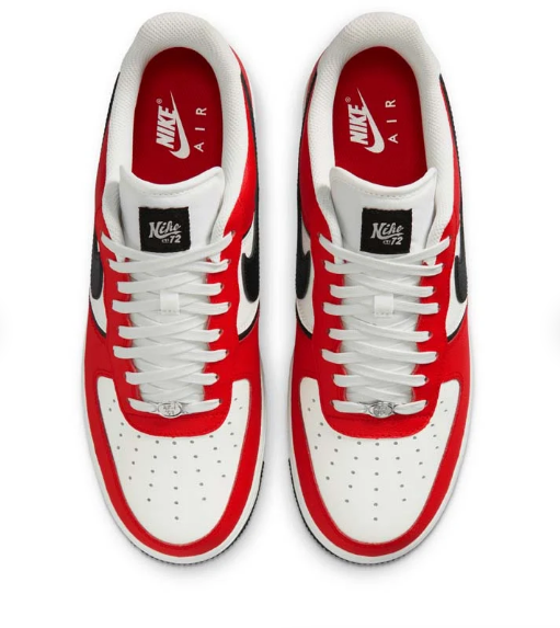 Nike Air Force 1 '07 LV8 'University Red Black'
