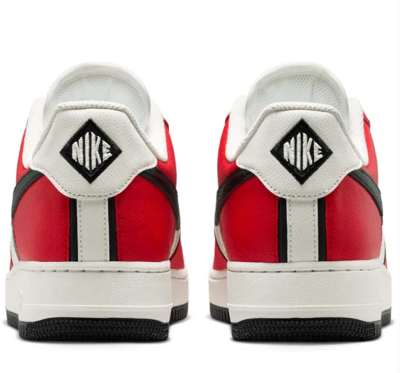 Nike Air Force 1 '07 LV8 'University Red Black'