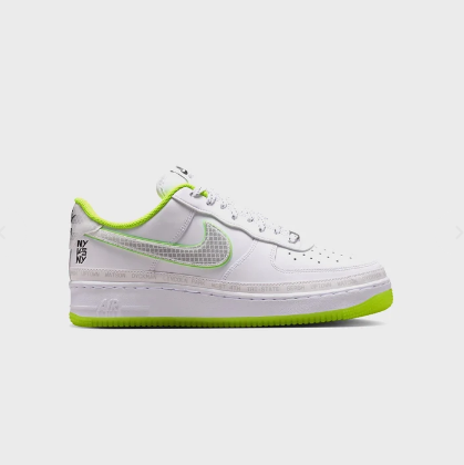 Nike Air Force 1 '07 'White Barely Volt Black'
