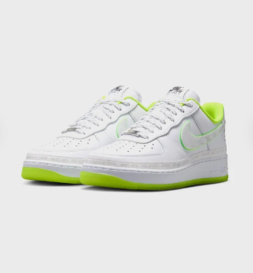 Nike Air Force 1 '07 'White Barely Volt Black'