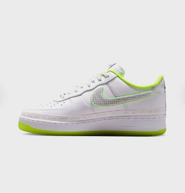 Nike Air Force 1 '07 'White Barely Volt Black'