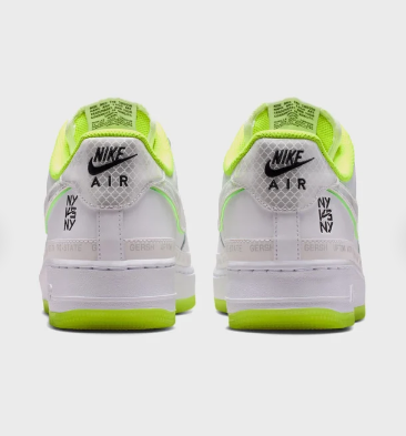 Nike Air Force 1 '07 'White Barely Volt Black'