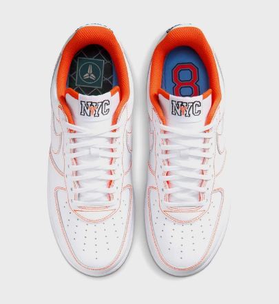 Nike Air Force 1 Low Retro 'White Safety Orange'
