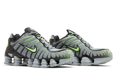 Nike Shox TL 'Wolf Grey Lime Blast'