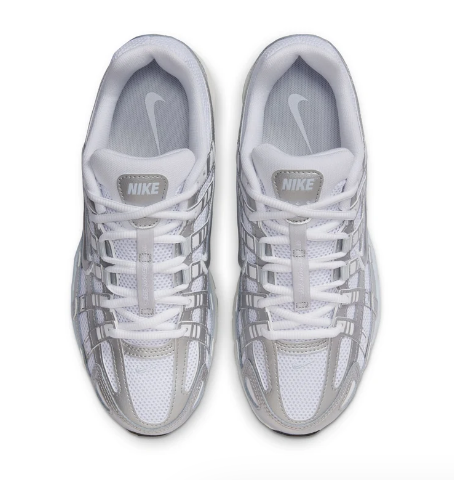 Nike P-6000 'White Metallic Silver' (Women's)