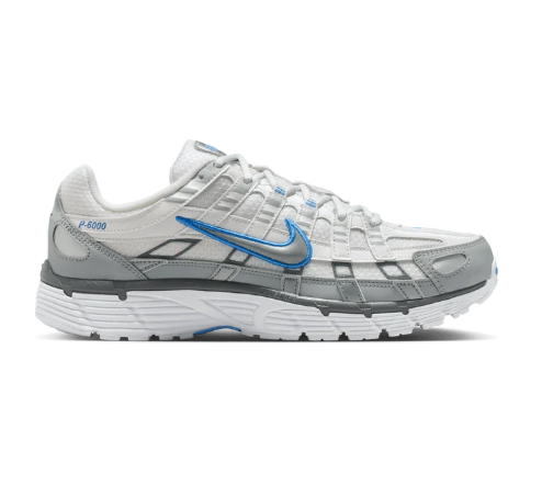 Nike P-6000 'White Metallic Silver Blue'