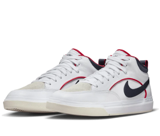 Nike SB React Leo 'White Midnight Navy' FD0268-100