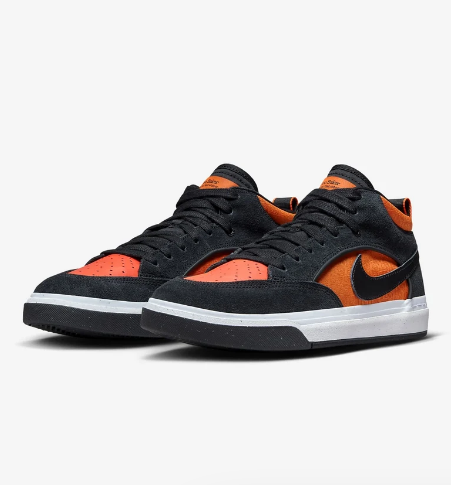 Nike SB React Leo 'Black Electro Orange' DX4361-002 (Men's)