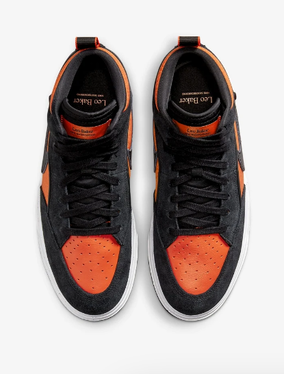 Nike SB React Leo 'Black Electro Orange' DX4361-002 (Men's)